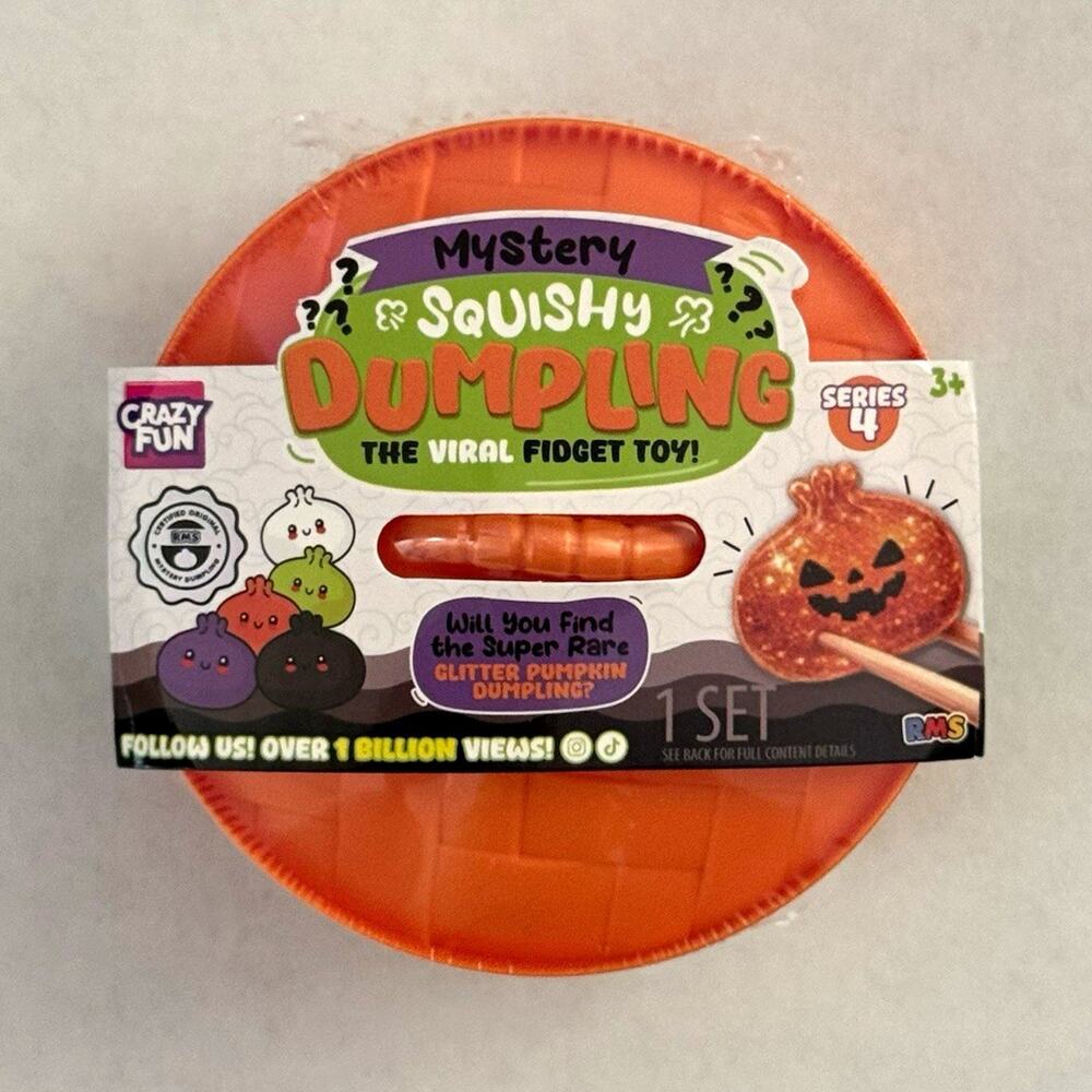 RMS Mystery Squishy Dumpling Series 4 Tactile Sensory Fidget Toy Ages 3-5